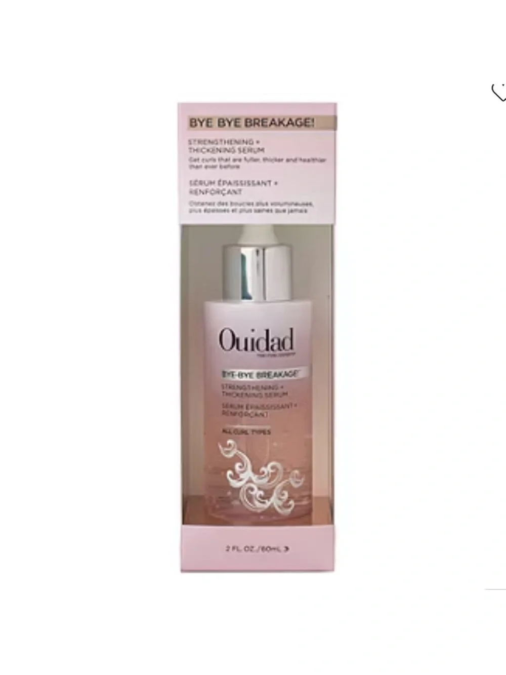 Ouidad Bye Bye Breakage Scalp Booster Hair Serum-2 oz.